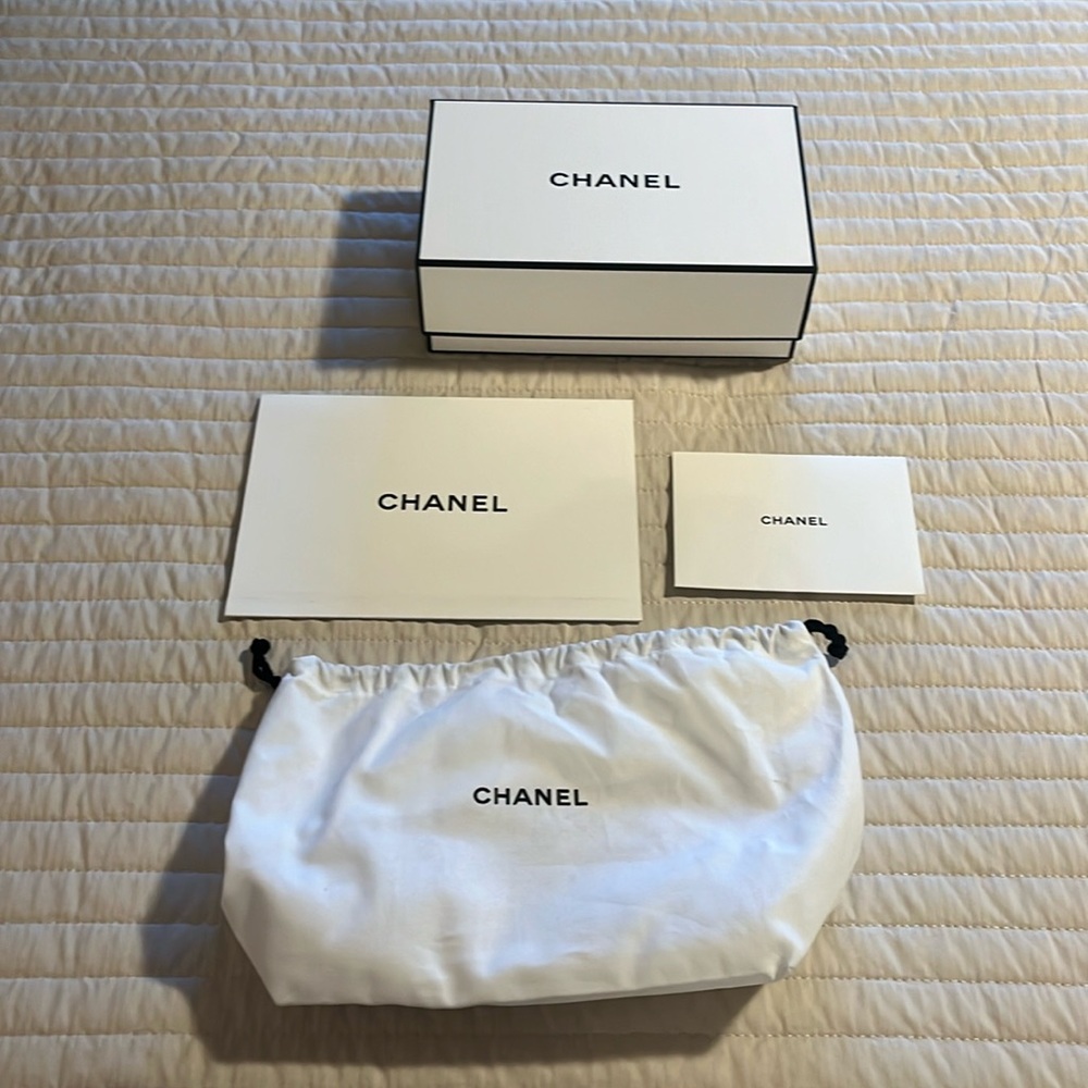 Chanel Box, Pouch and 2 Card Holders